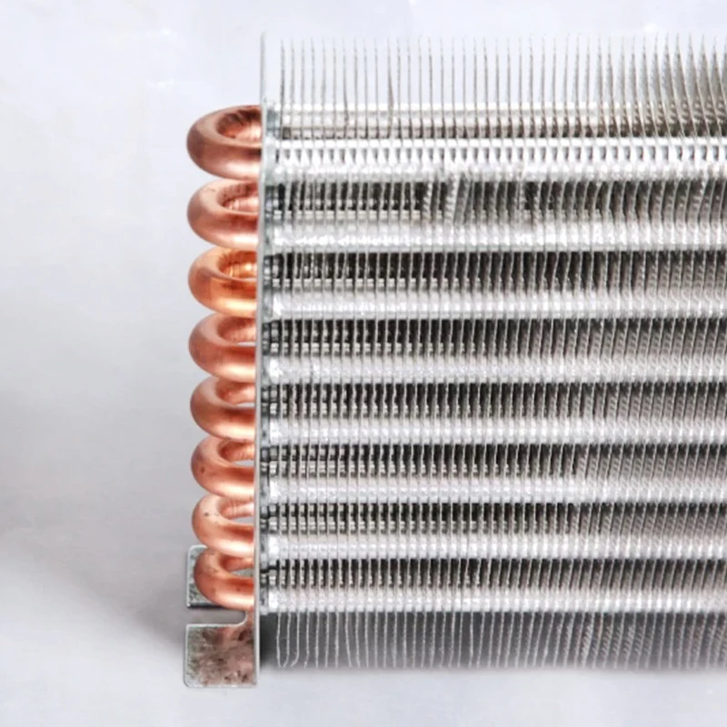 Air-Cooled Water-Cooled Aluminum Fin Cold Radiator Freezer Condenser Copper Tube Radiator Refrigeration Fin Heat Exchanger