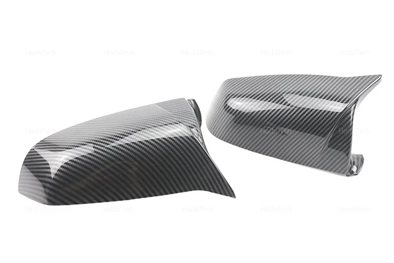 Für BMW 5 6 7 Serie E60 E61 E63 E64 F06 F07 F10 F11 F13 F01-F04 Carbon Faser muster Schwarz Seite Flügel Rückspiegel Abdeckung Kappe – Detail 25