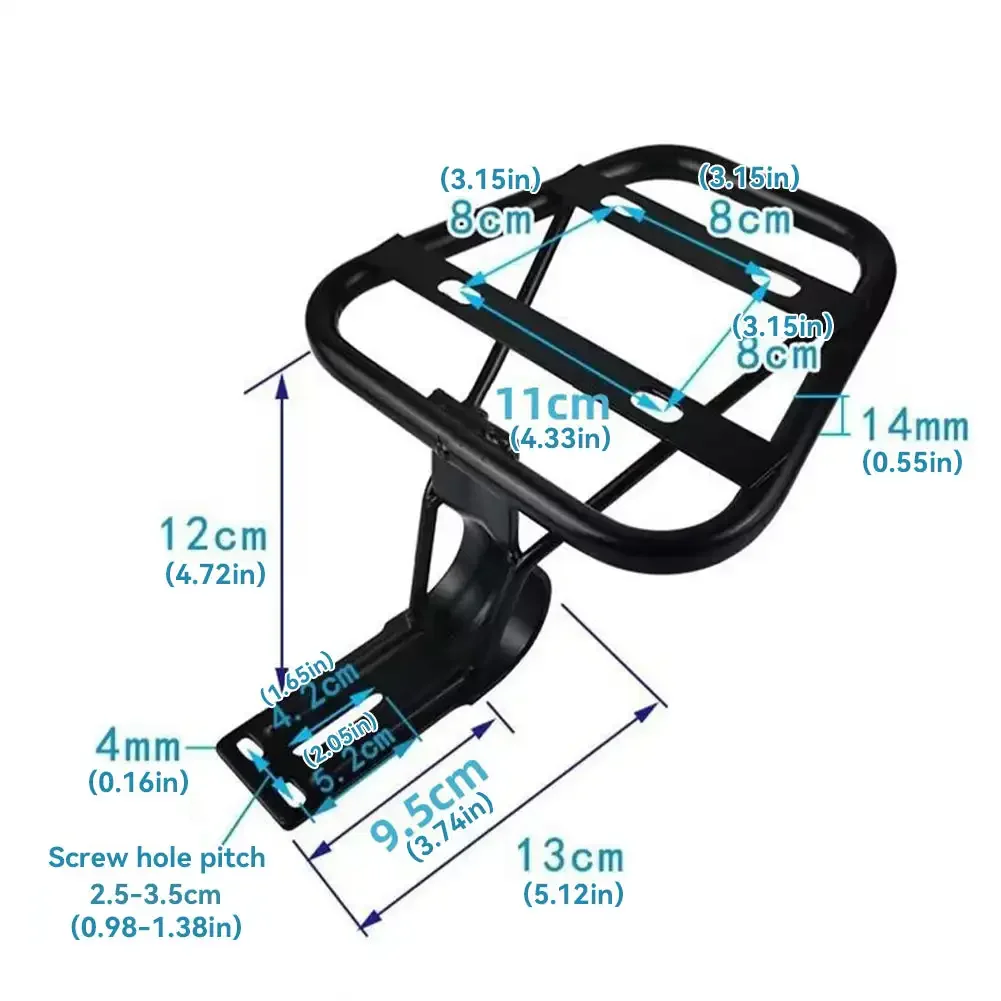 Motorfiets Elektrische Fiets Achterbagagerek Ride-On Carrier Houder Plank Motor Achterbagagebox Vervanging Rack Accessoires