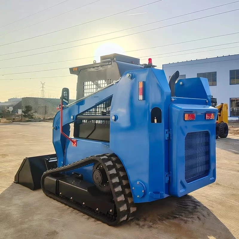 Top Rated Compact Track Loader Powerful Diesel Engine For Material Handling With 4 Wheel Drive Durable Construction Machinery