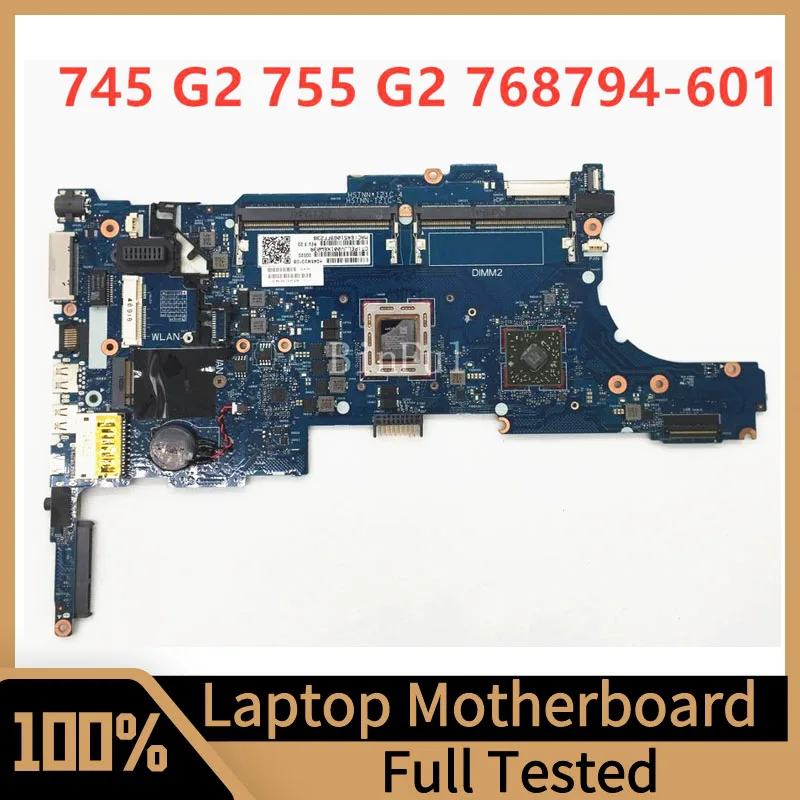 

768794-601 768794-501 768794-001 For HP 845 G2 745 G2 Laptop Motherboard 6050A2644501-MB-A02 With PRO-7050B CPU 100% Tested Good