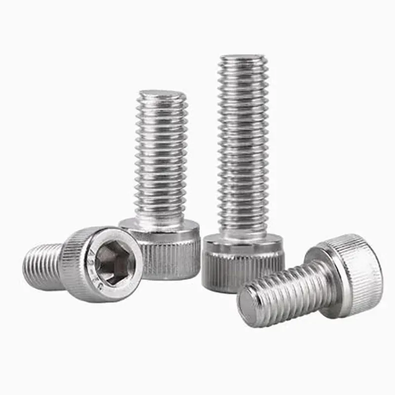 M2 M3 Fine Thread Pitch Stainless Steel Allen Hexagon Socket Head Cap Bolt Screw 304 A2 High Tensile Grade M2*3-20mm M3*6-60mm