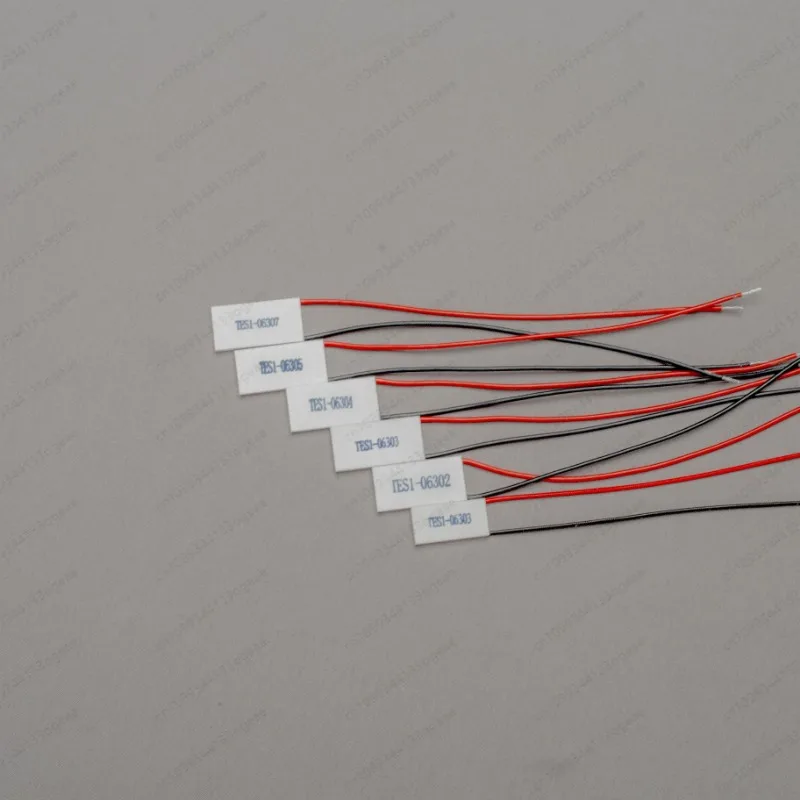 TES1-06303 06304 Peltier Cooler 15x30 mm, placa calefactora de enfriamiento semiconductor