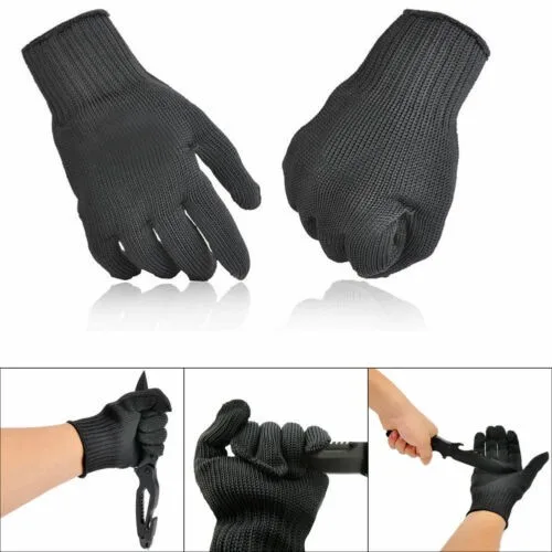 Safety Cut Proof Gloves， Stab Resistance Anti-Scratch Anti-Slash Anti-cut Anti-knife Anti-static Butcher Cut-Resi