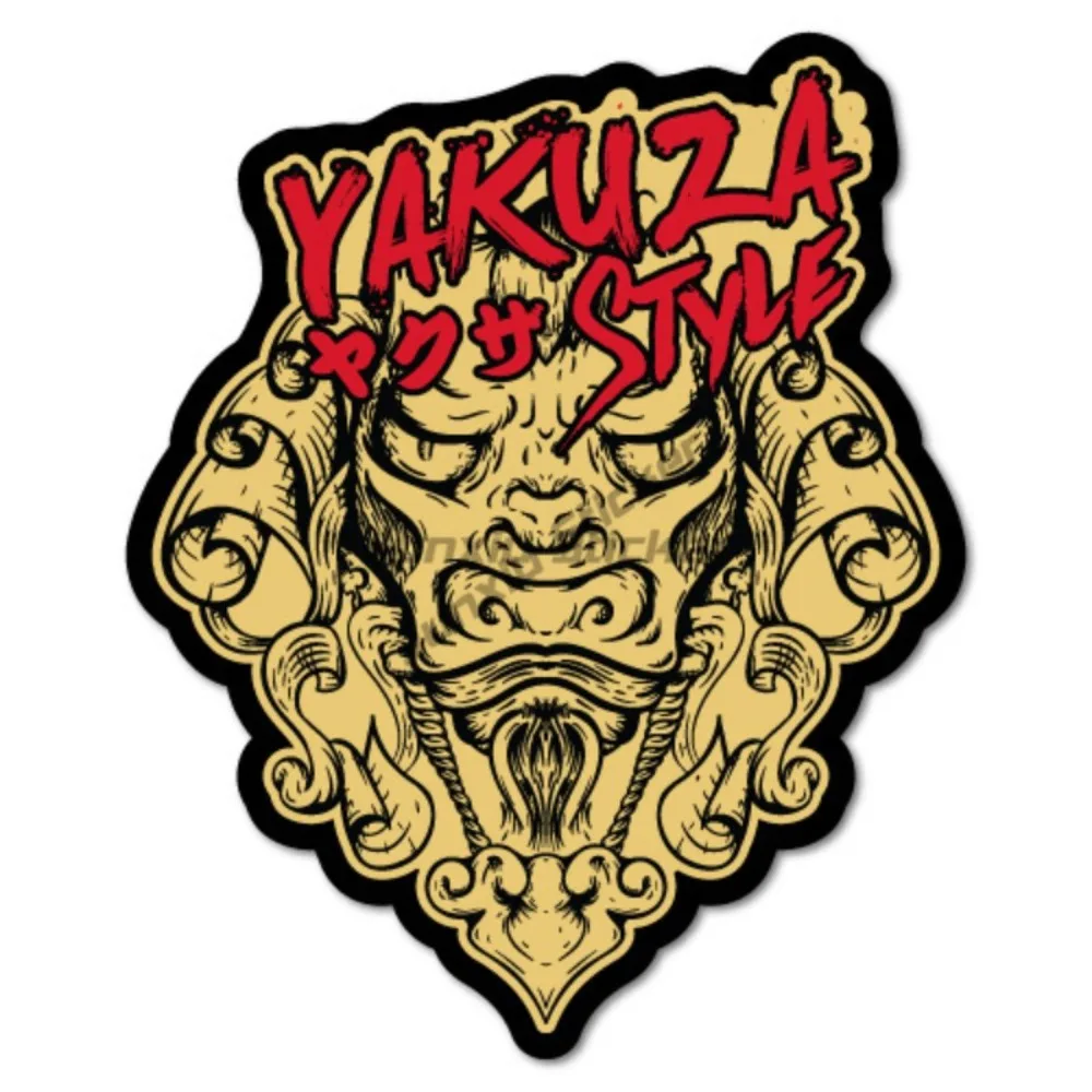 

Yakuza Style Dragon Sticker Decal JDM Car Drift Vinyl Funny Turbo Decal Bumper Bicycle Skateboard Suitcase Rv Stickers Graphics