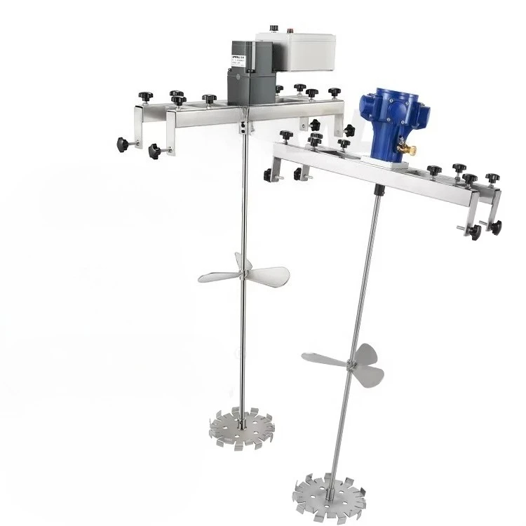 

SPRALL Easy to Operation 260 Gallons Hand Sanitizer IBC Mixer 1000L 1 Ton IBC Barrel Electric Lift Liquid Agitator Mixer