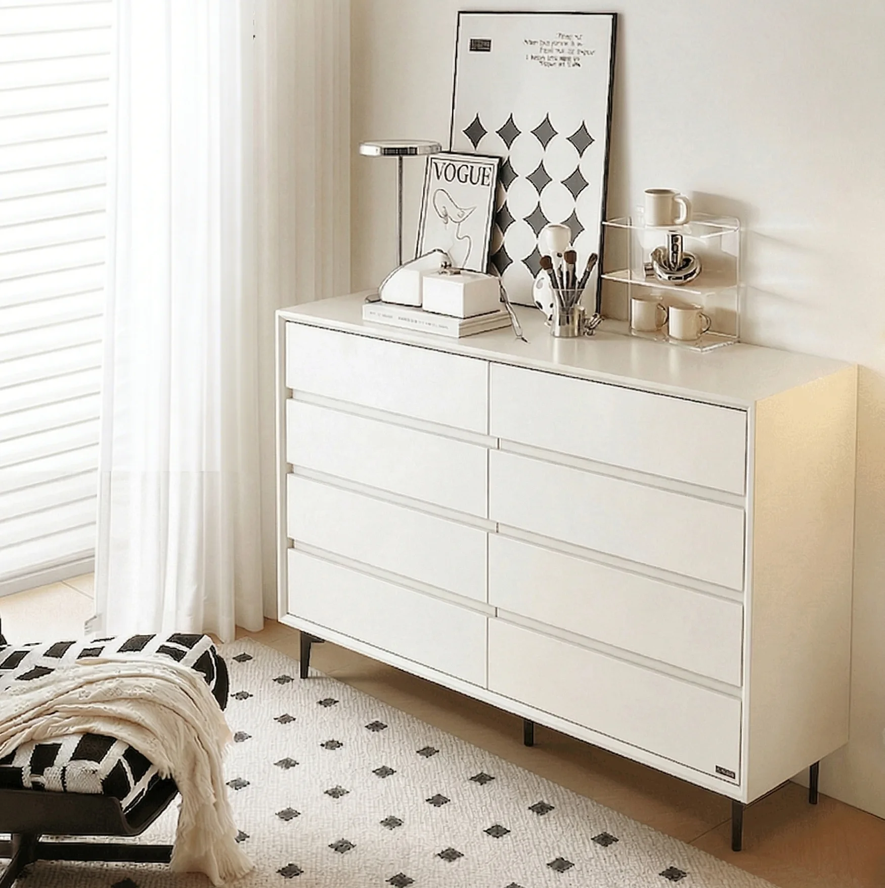 Living room floor storage, bedroom storage, drawers, household integrated wall cabinet