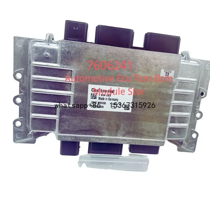 12 14 7606241 ENGINE COMPUTER MODULE for BMW F02 730Li 730i 523i 528Li 523Li 528i X3 28iX 530i 520Li N52N MSV90 8605113 ECU ECM