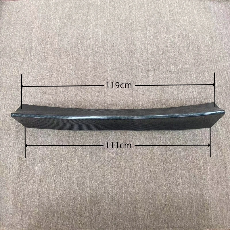 For IS200 Modifikasi TRD Gaya Hitam/Serat Karbon Bagasi Belakang Kompartemen Spoiler Sayap Mobil For Lexus IS 1998 ~ 2004