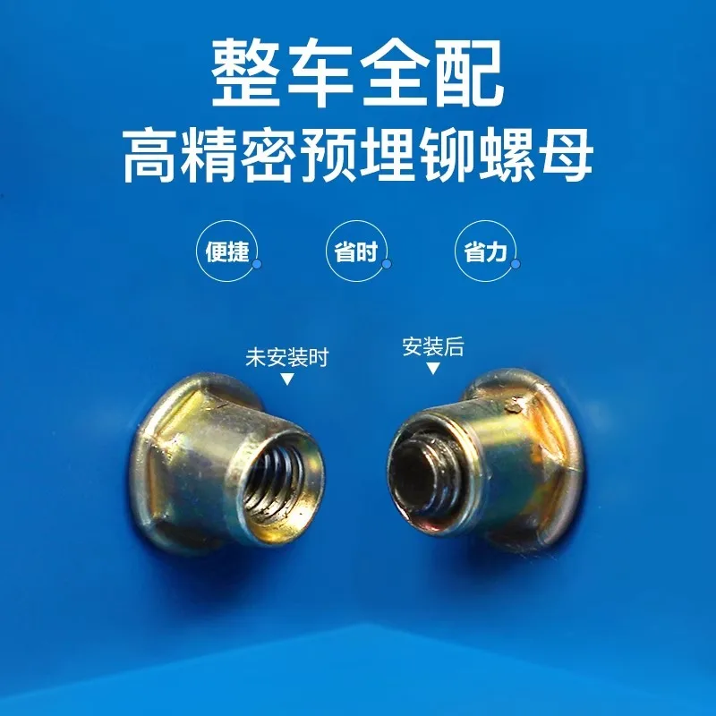 بايونير أداة نجارة خزانة عربة مصنع خاص أداة إصلاح خزانة المحمولة أدوات مدمجة التعبئة والتغليف Lemari Alat XYGJG #4