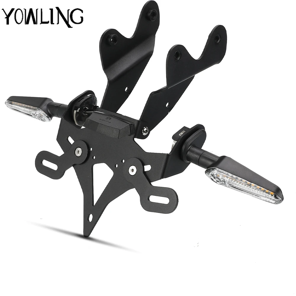 야마하 MT-09/SP 2024 2025 오토바이 테일 타이디 펜더 제거기 LED 방향지시등 MT09SP MT09용 번호판 홀더