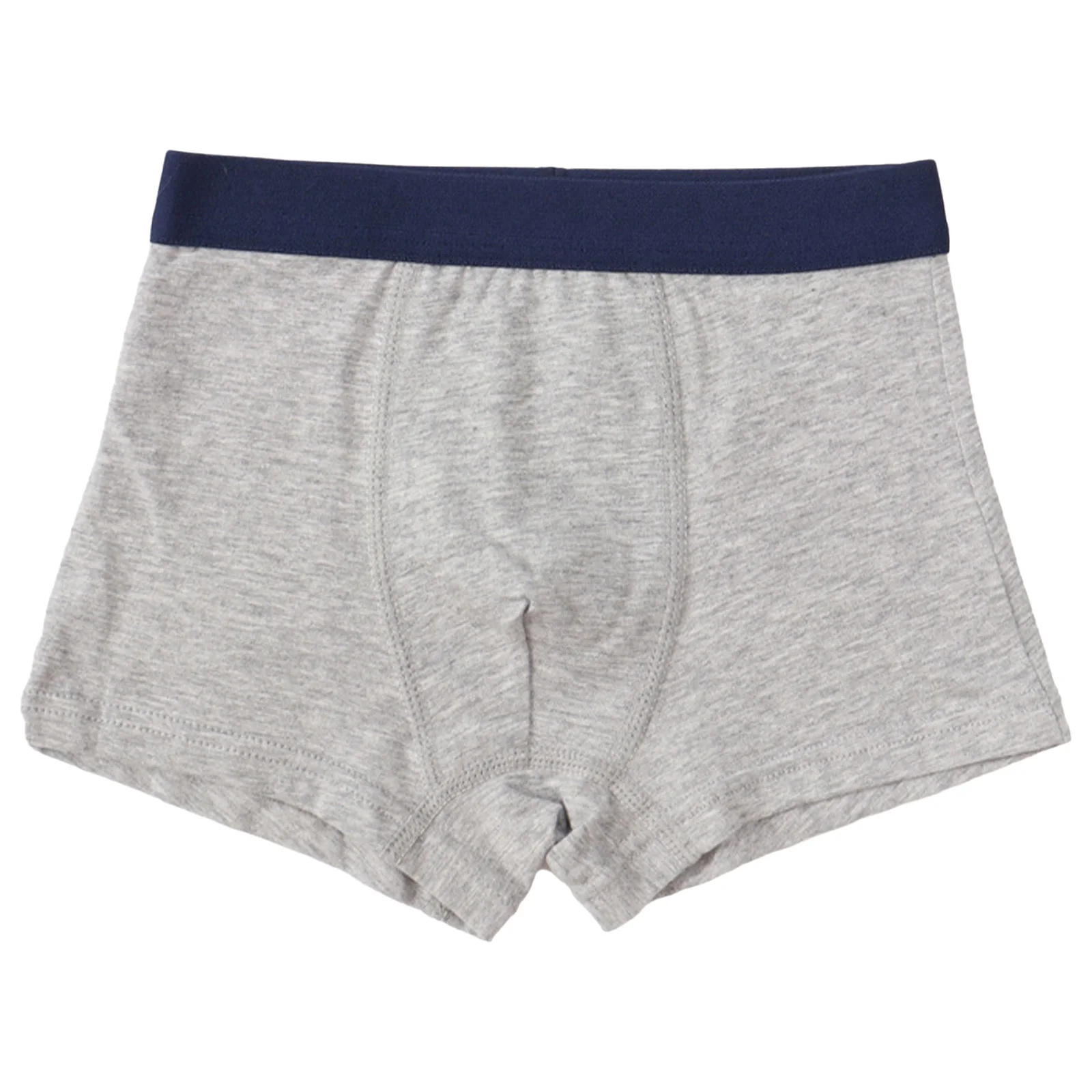 3Pcs Mixed Color Children's Cotton Boxer Shorts Kids Boys Contrasting Elastic Waistband Underwear for Casual Gym Sports Workout