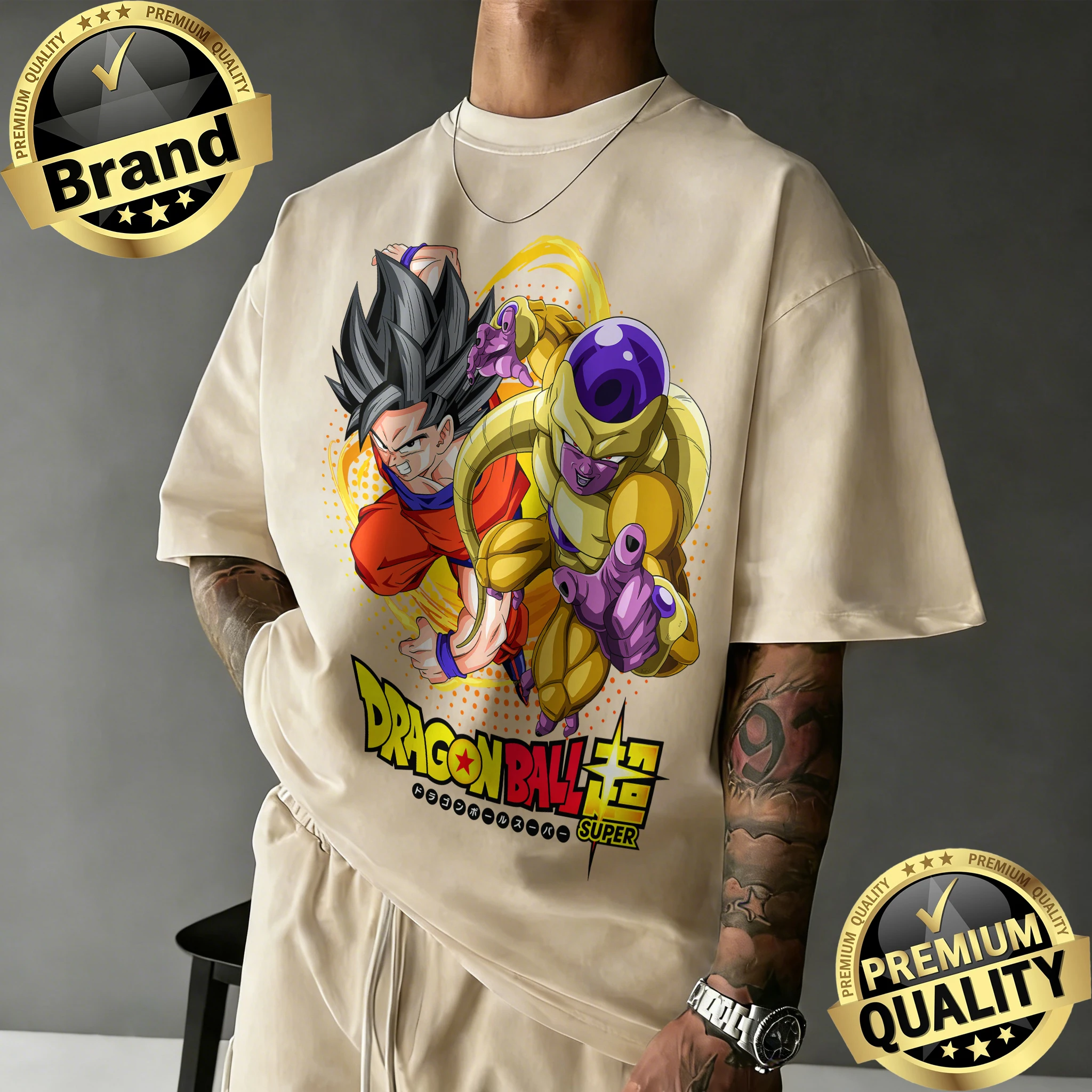 Nova Camiseta Retrô Oversized  - Anime Merchandise Store Japan avaliação e preço