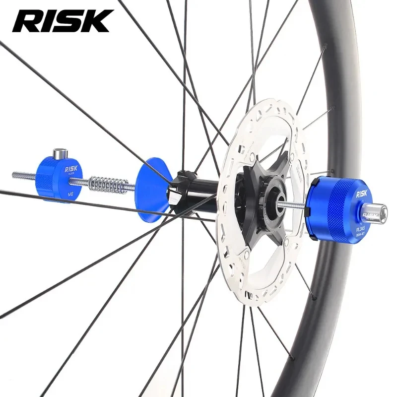 RISK Centerlock Socket Tool 44mm External Lock Cover Remover Disc Rotor Bottom Bracket Bicycle Maintenance GXP BB52 RS500 view 4