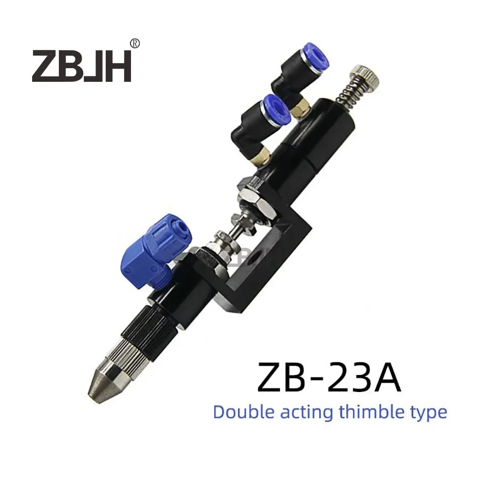 Valvola erogatrice colla ditale\tipo aspirazione posteriore