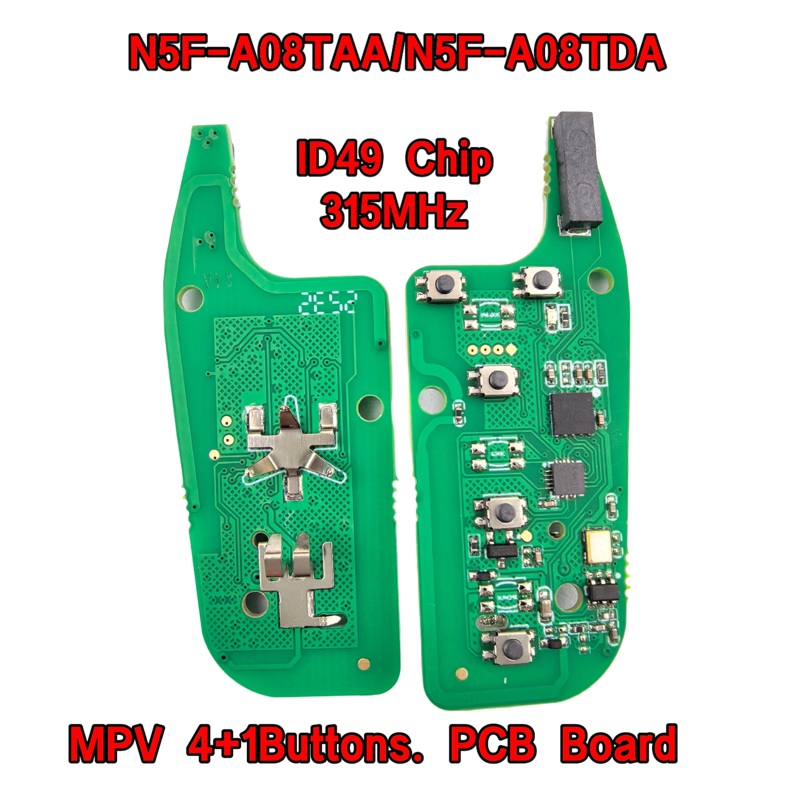 Jingxin Fernbedienungs-Flip-Autoschlüssel-Leiterplatte für Ford PCB Fusion 2013-2016 3/4 Tasten 315MHz FCC ID: N5F-A08TAA N5F-A08TDA 5923667 – Detail 7