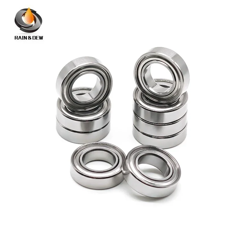 10PCS S61810ZZ 10X18X5 MM Stainless Steel Ball Bearing ABEC-7