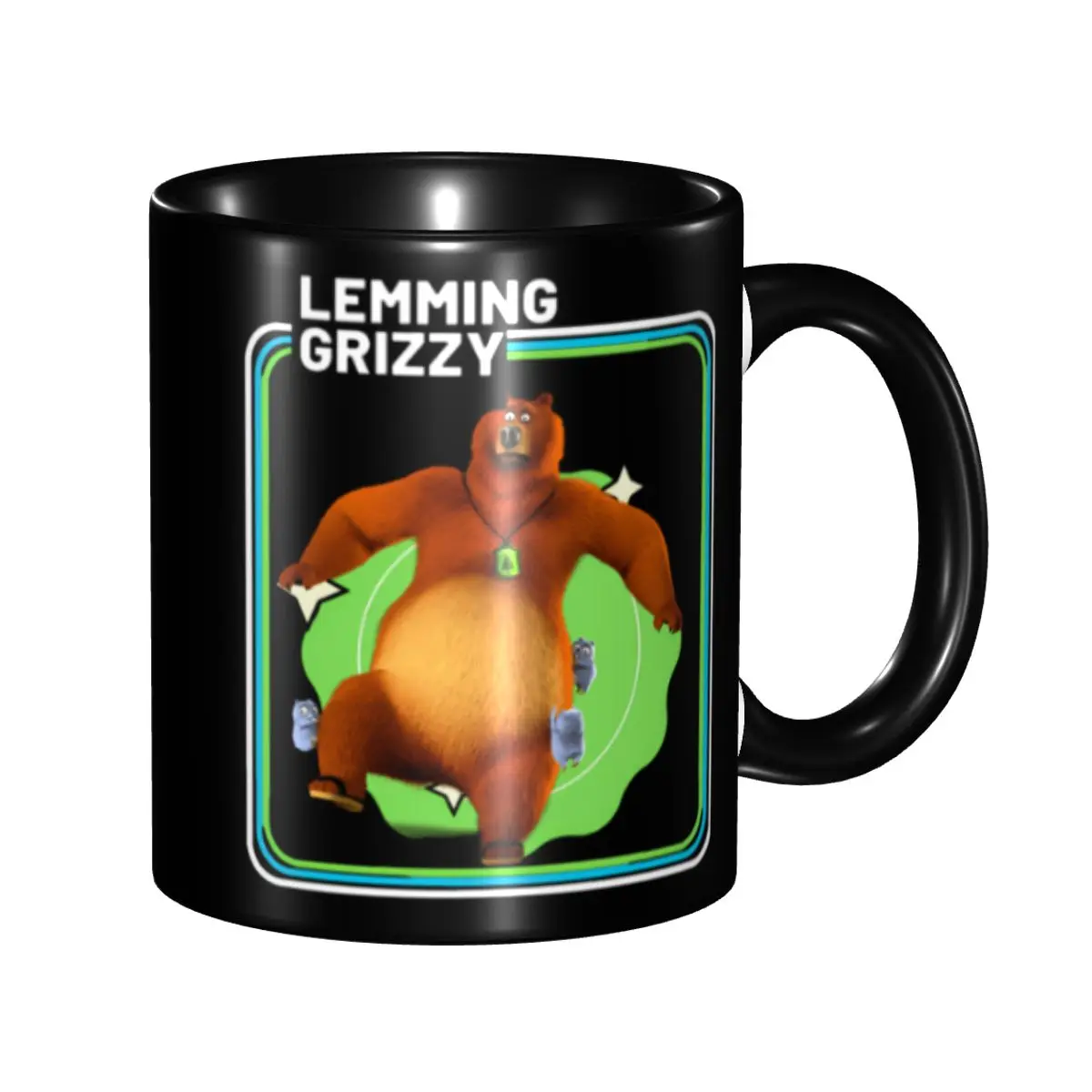 

Customized Happy Lemmings Tabodi And Grizzy Mug DIY Ceramic Milk Tea Coffee Cups