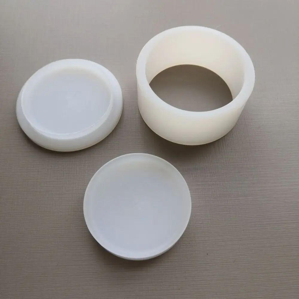 3D Solid Shampoo Press Bar Mold Doughnut-Shaped Solid Plastic Soap Round Mold Round Ball Shaped Bath Bomb Soap Mold Soap Making