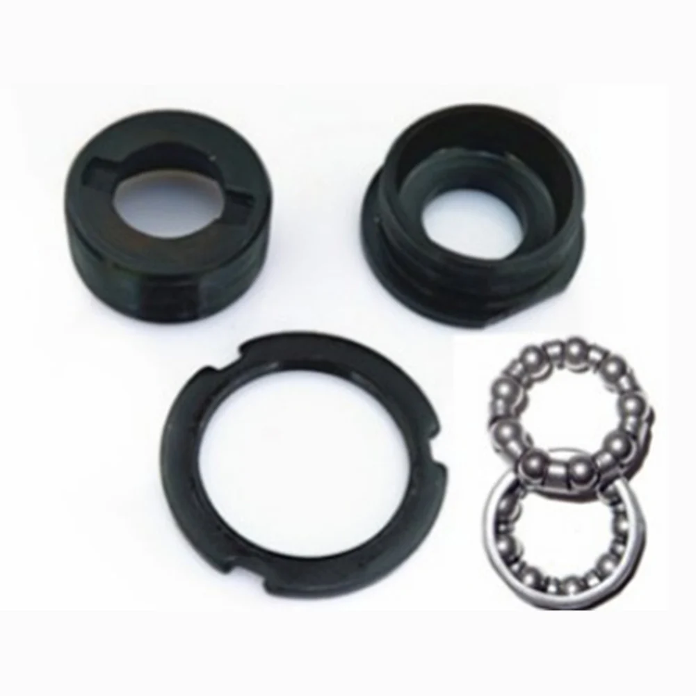 Square Hole Bicycle Bottom Bracket Axle Kit Metal With Cups Smooth Ride Square Hole Design Bearings Accessories