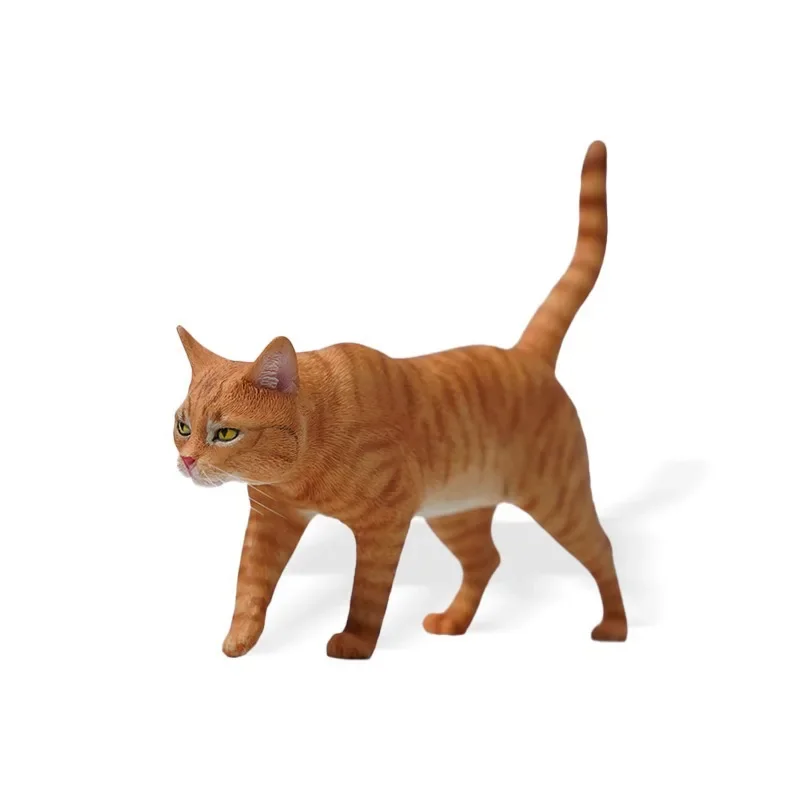 China Pastoral Upgraded Edition, simulating cute cat animal figures, peripheral small ornaments tide play