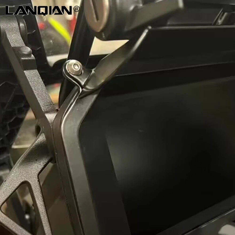 

TFT противоугонная защита с солнцезащитным козырьком для BMW R 1300GS R1300GS Adventure R1300GS Trophy R1300GS TE, боковая подставка для мотоцикла, увеличенная