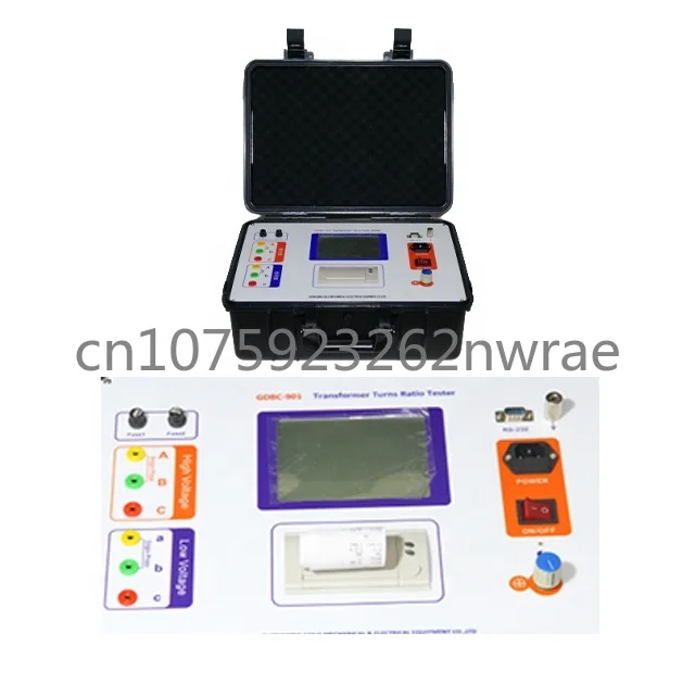 Variable Ratio Group Tester Transformer Ratio Automatic Tester For Power System Laboratory Testing