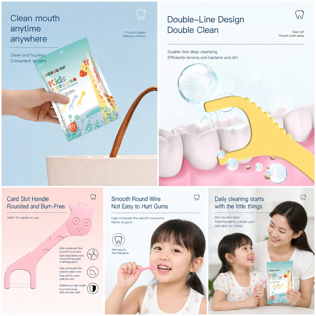 Filo Interdentale per Bambini - Dental Floss Picks recensione e prezzo