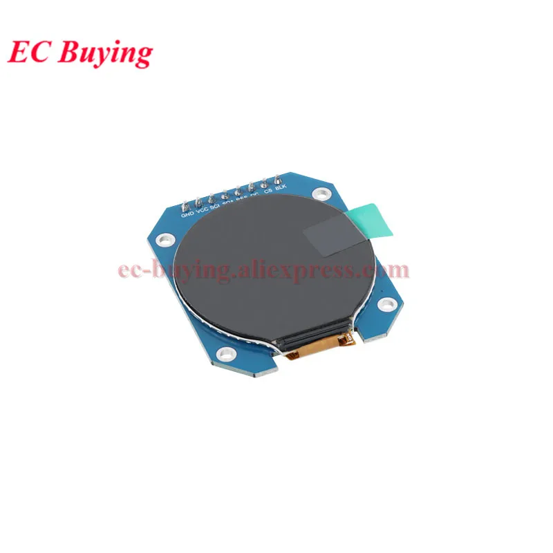 Wyświetlacz TFT IPS SPI HD Full Color LCD Moduł z układem sterującym ST7735 / ST7789 GC9A01, rozdzielczość 80*160 240*240 128*128, rozmiary 0.96 1.28 1.3 1.44 1.5 1.8 cala — zdjęcie produktu 3
