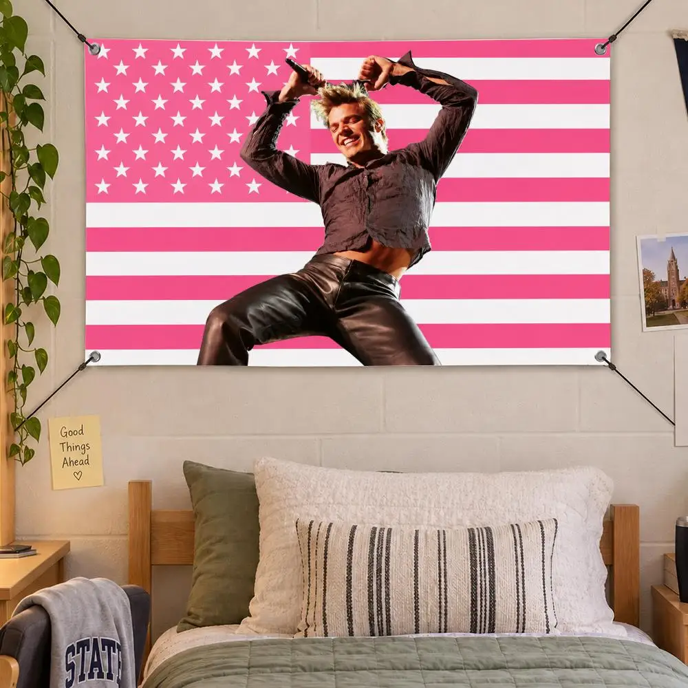 Music Latin Icon Ricky Martin Flags Decorative Flag Banner Indoor Bedroom Dorm Gaming Room Wall Party Club Decor Fan Gift