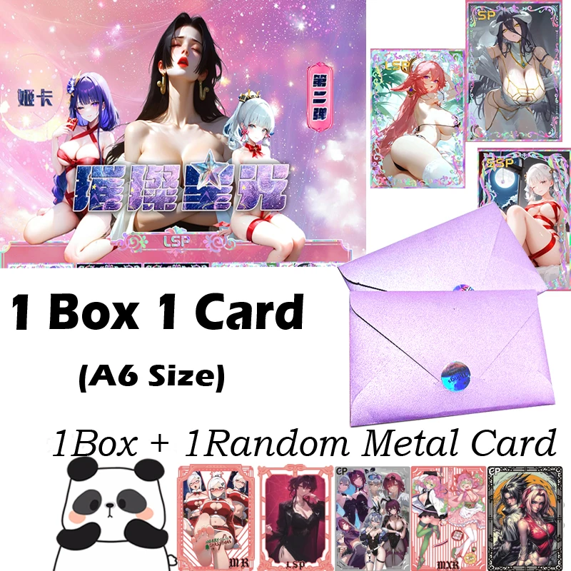 

A6 Size Goddess Story A6 Collection Cards Bright Star 2 Astringent Girl Swimsuit Bikini Doujin Toy Hobbies Children Kid Gifts