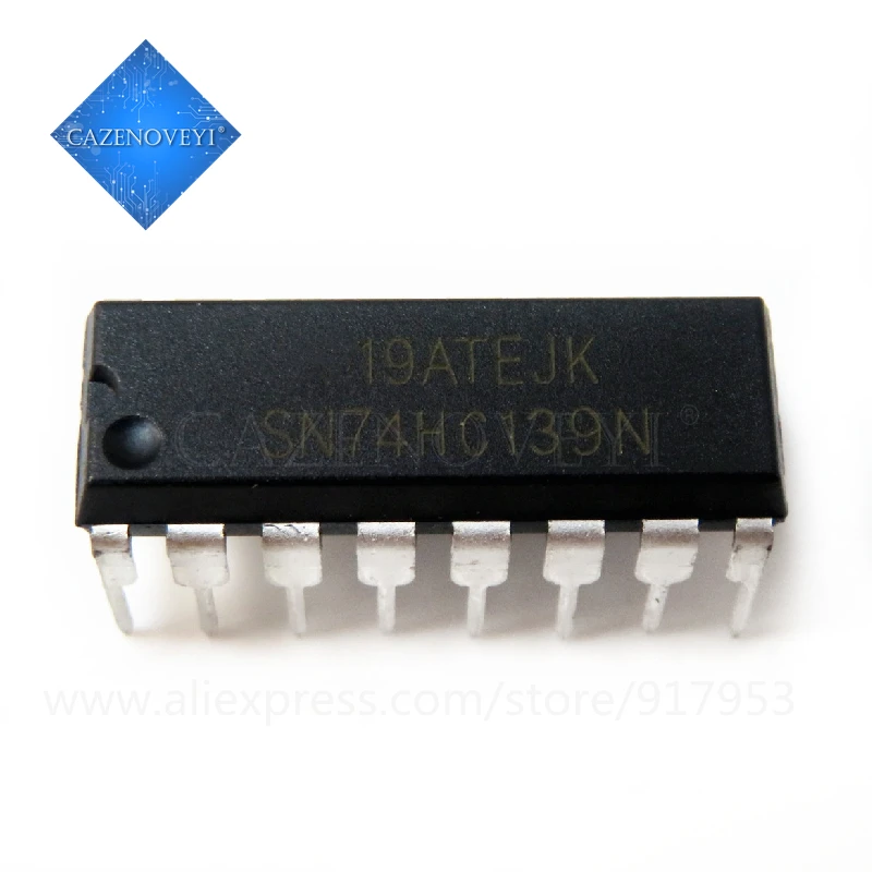 5pcs/lot SN74HC139N DIP16 SN74HC139 DIP 74HC139N 74HC139 DIP-16 new and original IC In Stock