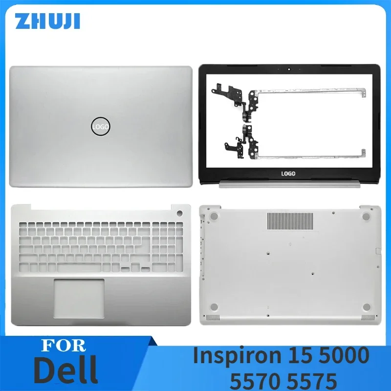 

New For Dell Inspiron 15 5570 5575 Series Laptop LCD Back Cover/Front Bezel/Palmrest/Hinges/Bottom Case 02DVTX