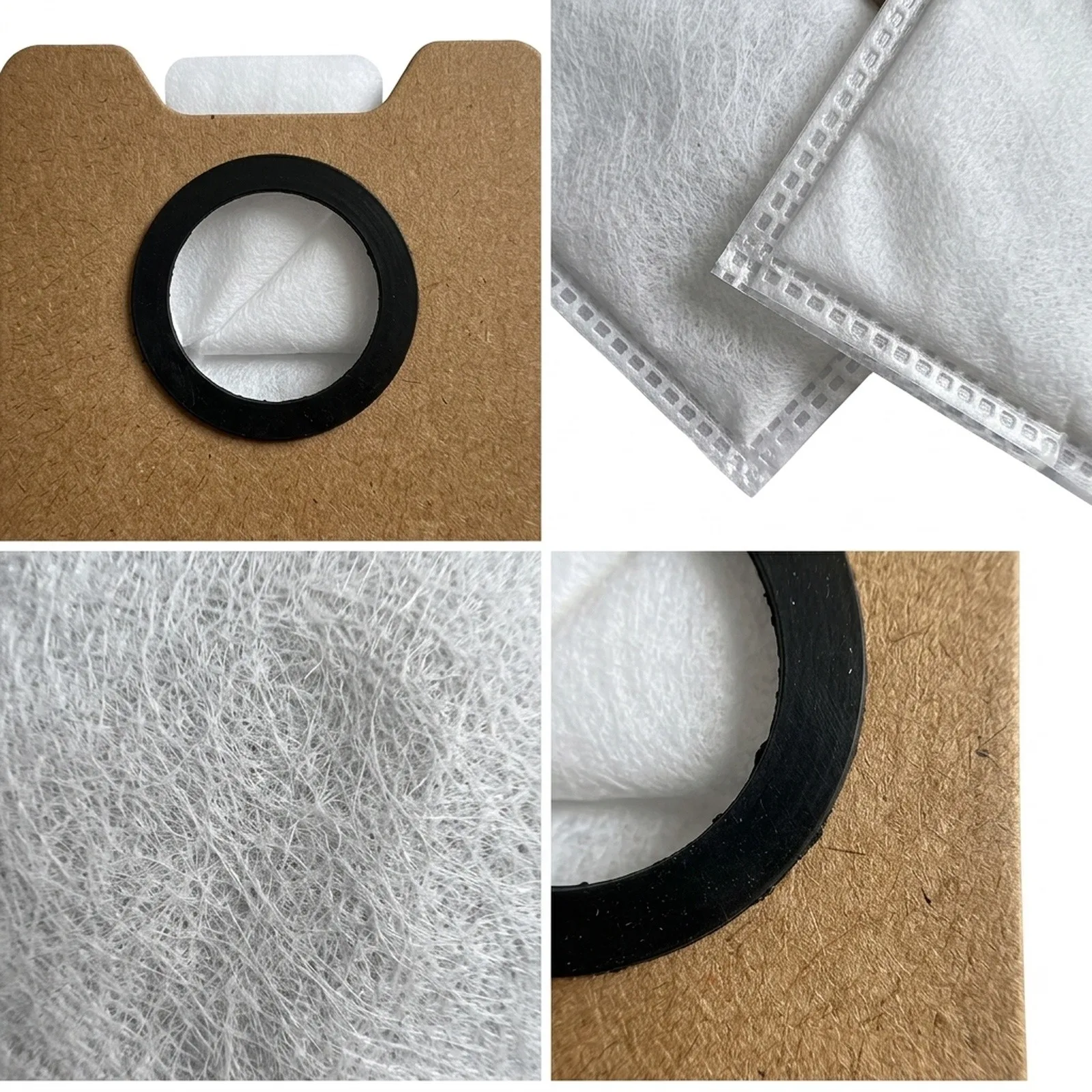 4/10 Pcs Dust Bags For ECOVACS Y1 for PRO / Y1 for PRO PLUS Robot Vacuum Cleaner Replacement Cordless for vac Spare Parts