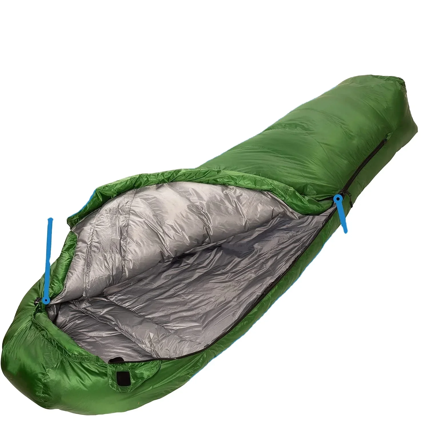 Wholesale Portable Proper Price Top Quality Outdoor Camping Multi-purpose Goose Down Emergency Sleeping Bags For Cold Weath