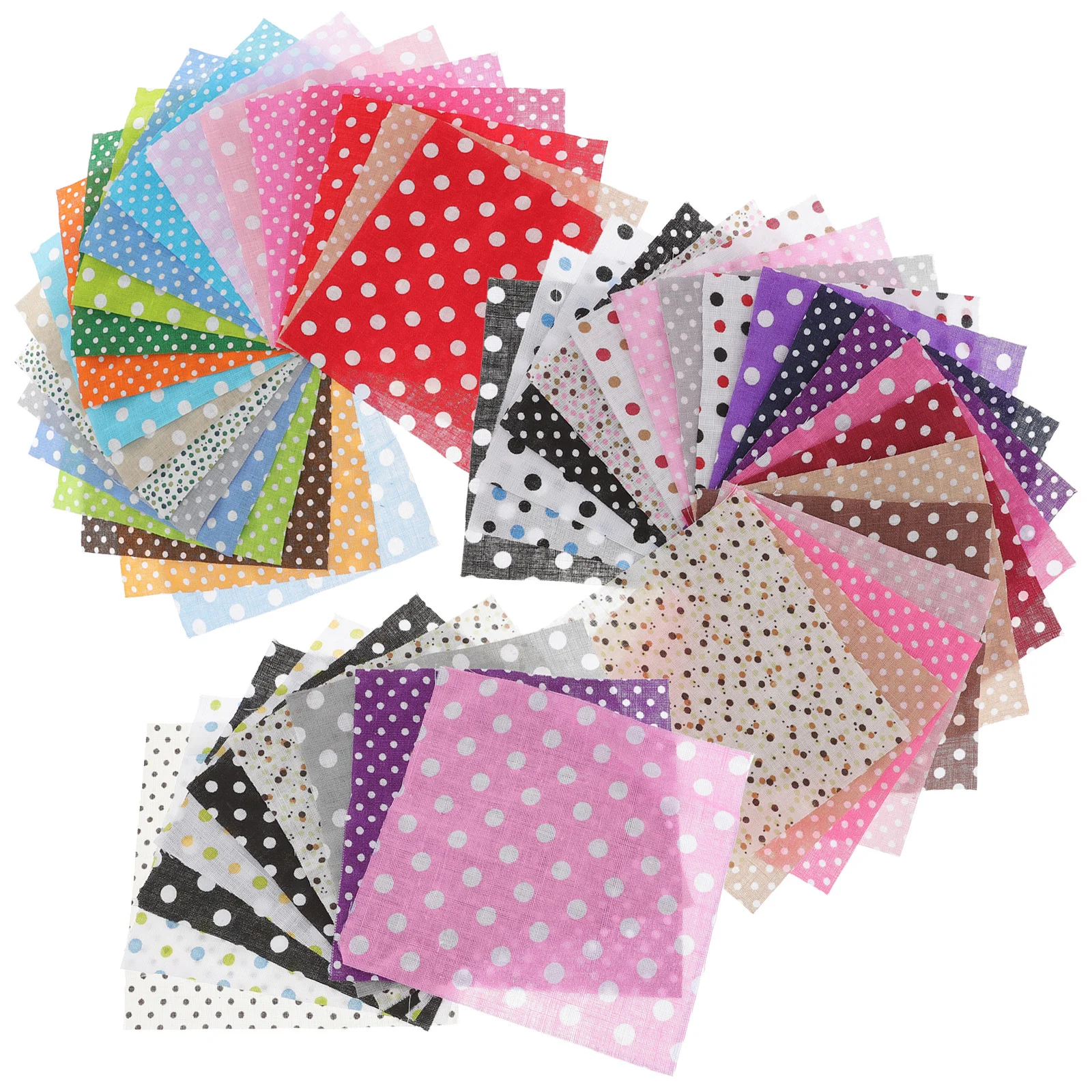 50pcs 10X10Cm Cotton Patchwork Fabric Flower Pattern Craft Cloth For Quilting Sewing Diy Projects Handmade Accessories
