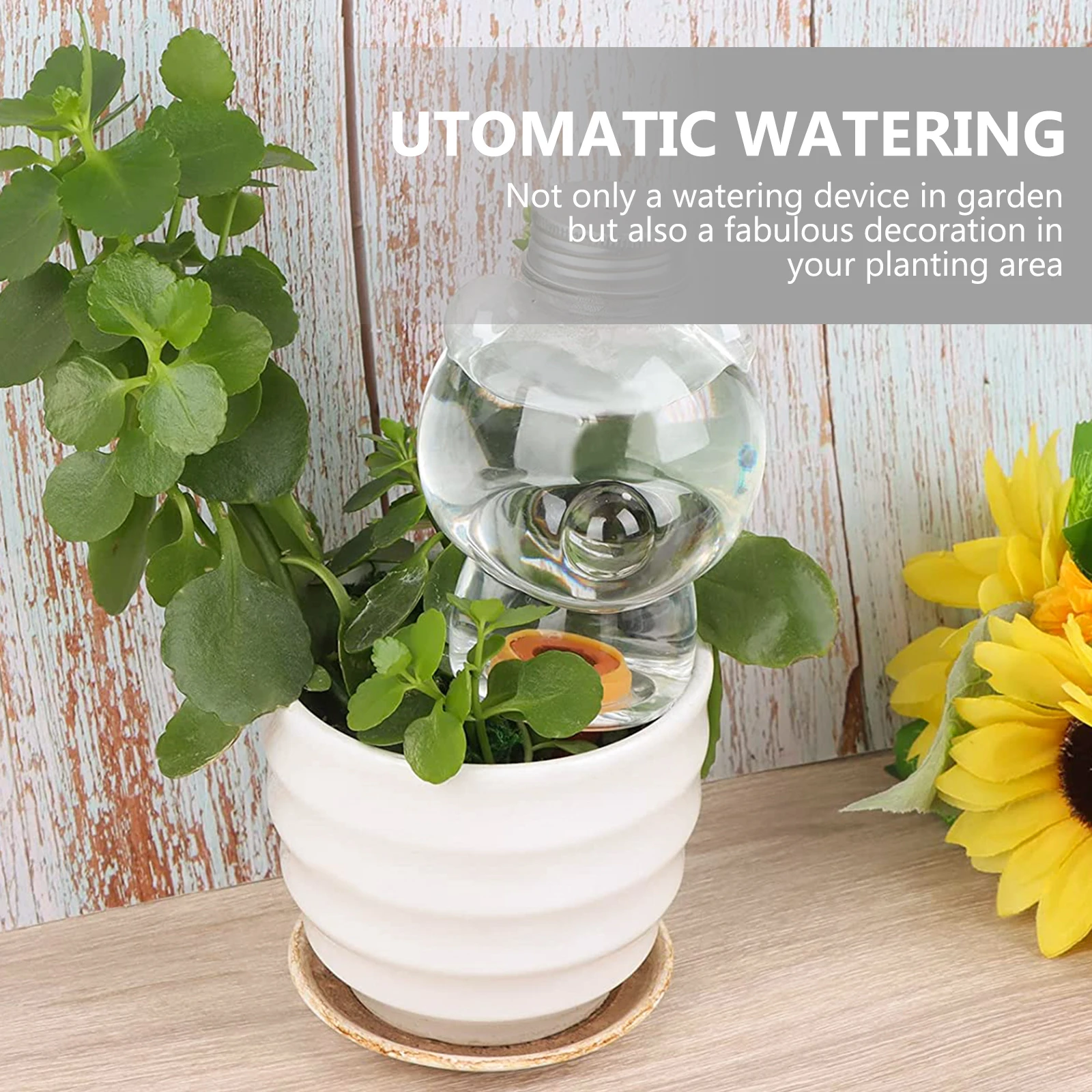 

3pcs Bear Self Spikes Automatic Plant Waterer Garden Watering Stakes Indoor Plant Watering Spikes Plants Water Tool