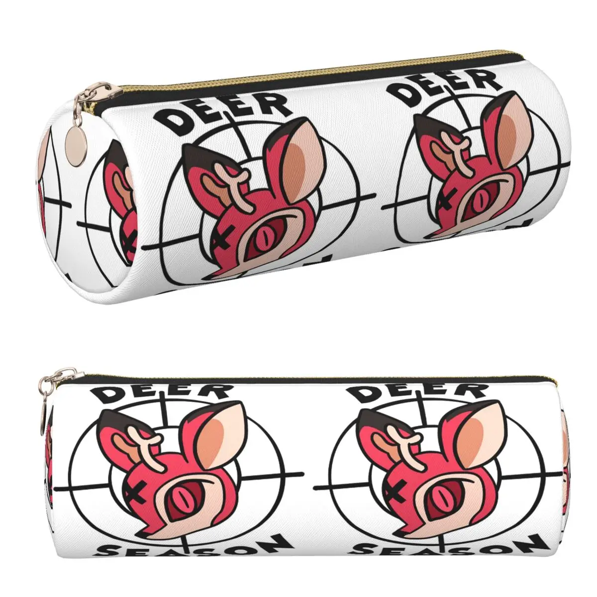 Alastor Deer Season Federmäppchen, Stiftetui, zylindrische Stiftbox, Federmäppchen für Jungen und Mädchen, Schule