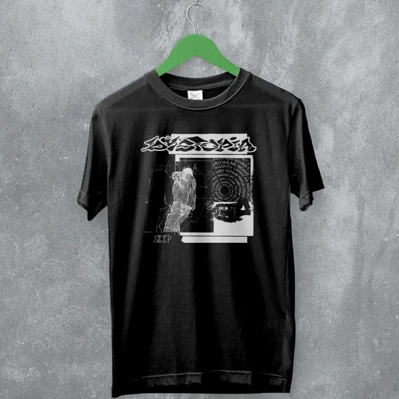Dystopia T-Shirt Crust Punk Shirt Sludge Metal Album Art Merch