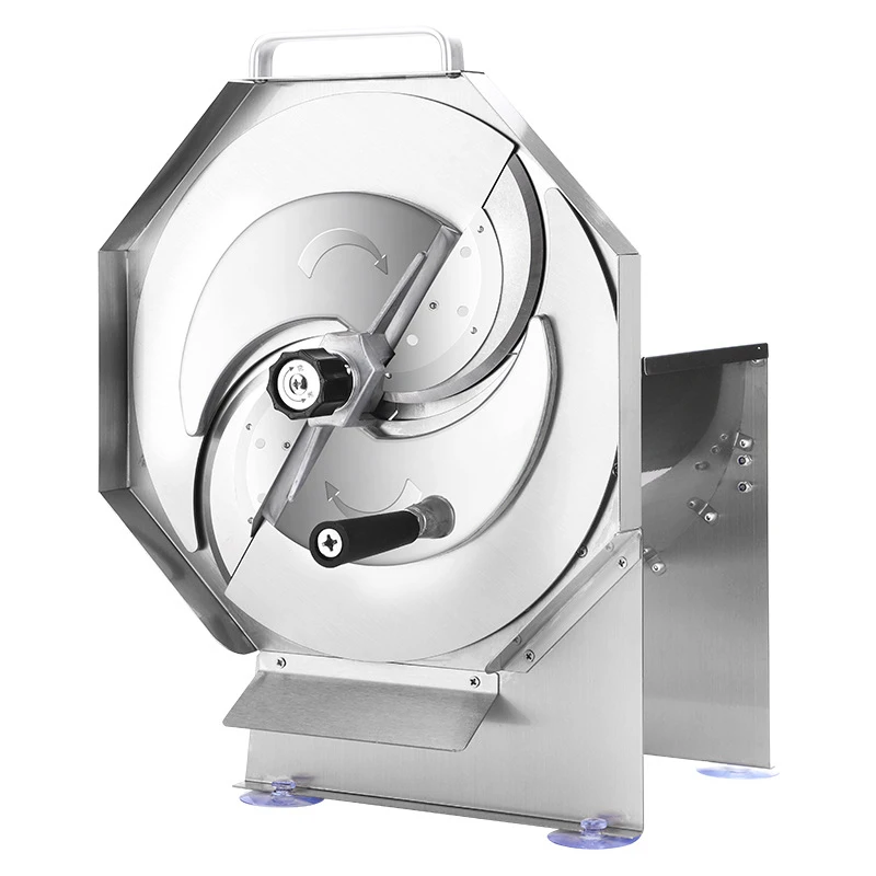 #Commercial Vegetable Cutter Manual Vegetable Fruit Lemon Potato Slice Slicing Machine Cabbage Shredder 0.2-10mm