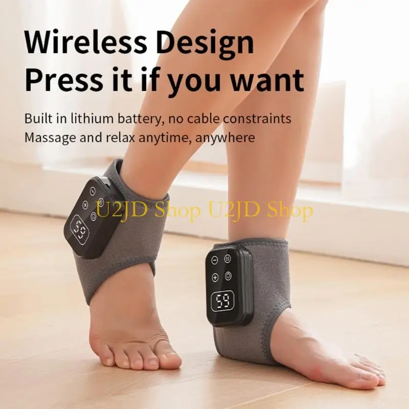 

U2JD USB Heated Foot Massage Temperature Control, Adjustable Settings Heel Opening Perfect for Home, Office or Travel