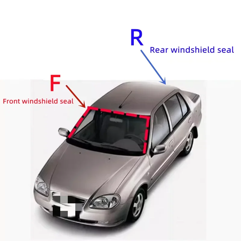 Car Front Rear Windshield Sealing Strip For Geely CK