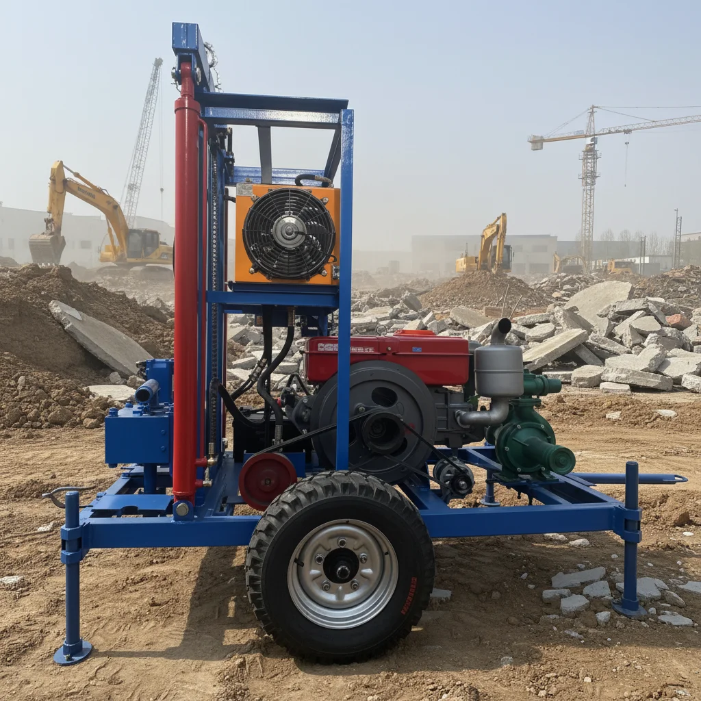 FWater Well Drilling Rig Mine Drilling Rig actory Direct Sale Hydraulic