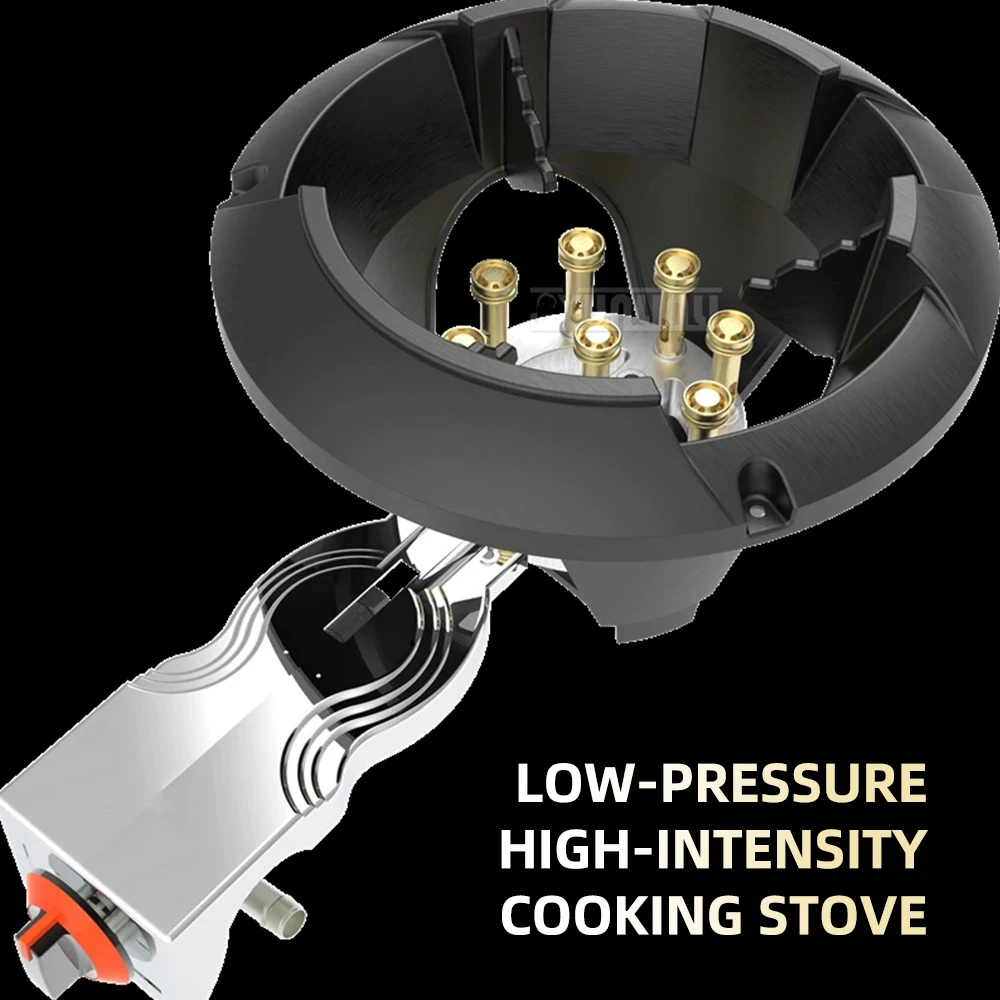 

SZCY18-21TMH 340 Коммерческая печь низкого давления с высоким пламенем и одной горелкой для использования на кухне