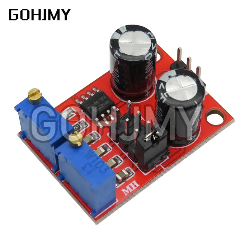 NE555 Pulsfrequenz einstellbarer Arbeitszyklus quadratische Module rechteckiger Wellensignalgenerator Schrittmotortreiber