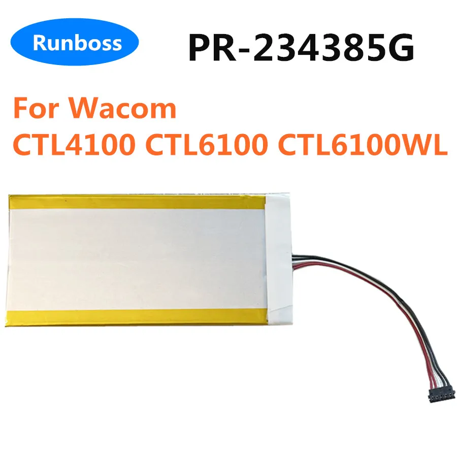 Original Digital Board Battery For Wacom CTL4100 CTL6100 CTL6100WL, PR-234385G 1260mAh