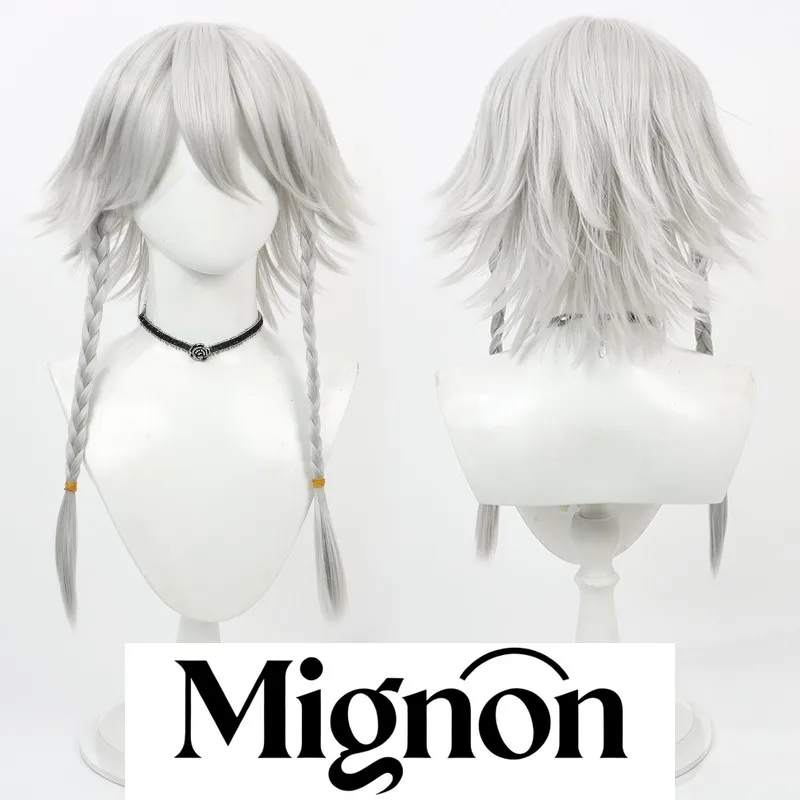 

Touhou Project Izayoi Sakuya парик для косплея серебристо-белый подарок на Хэллоуин