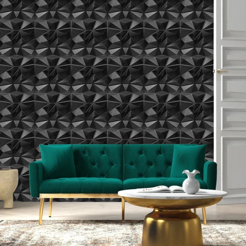 10pcs 30cm Esports games Creative Diamond Mosaic 3D Wallpanel Living Room Background Modern Three-dimensional wall sticker Decor