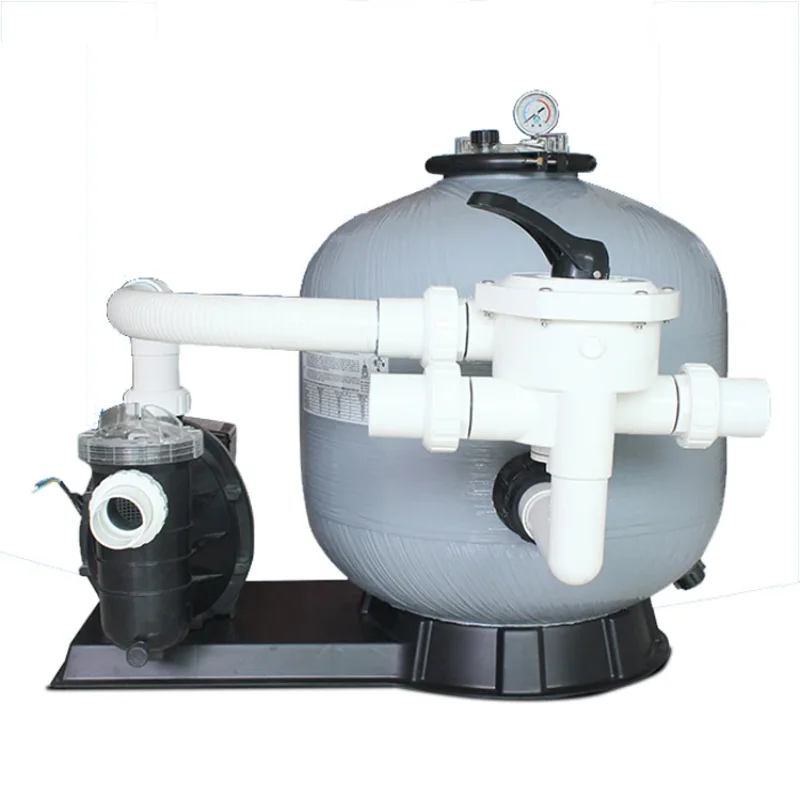 

Economic Price Swimming Pool Accessories Pool Water Filtration System Sand Filter And Pump Combo Model