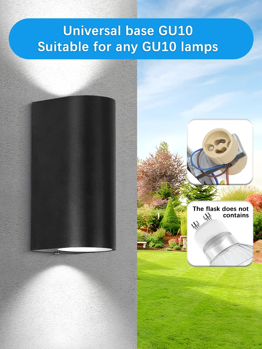 External Wall Light 25W waterproof LED 85-265V Home Decoration Garden Doorway Garage Stair Corridor Waterproof LED Warm Light